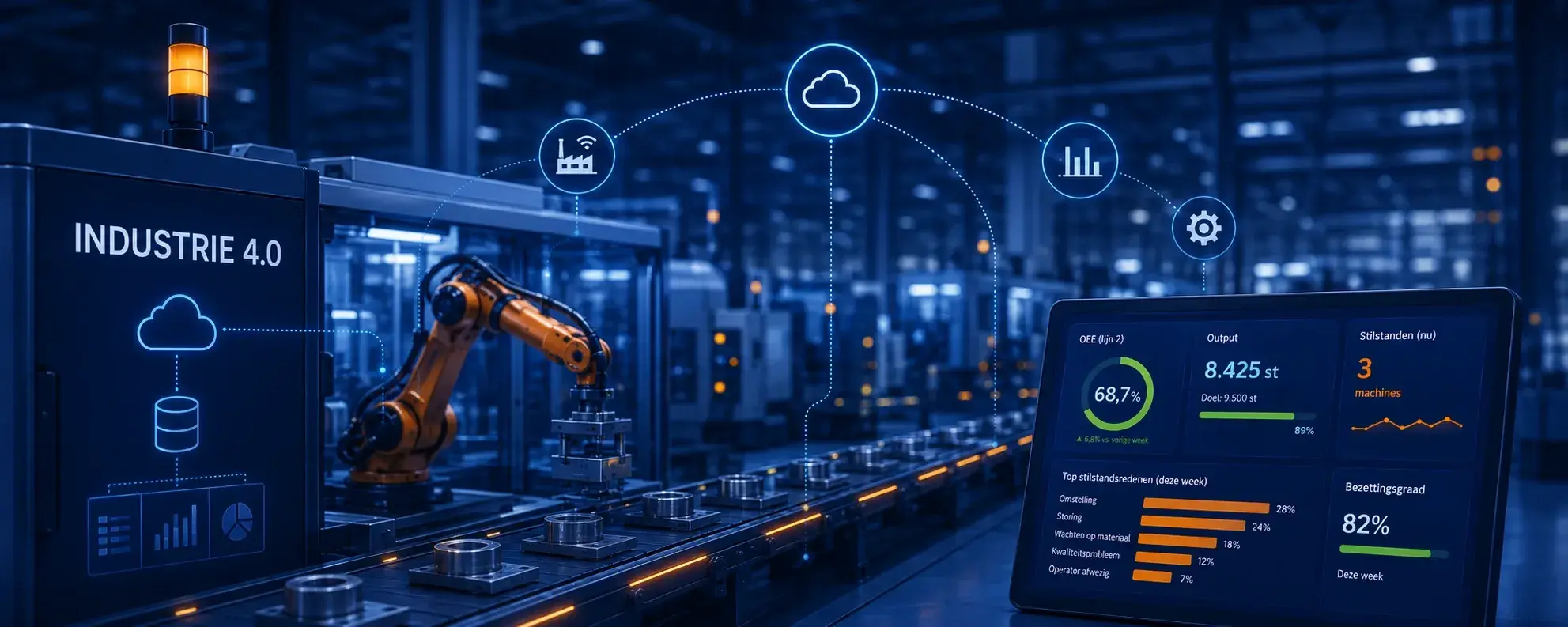 Industrie 4.0 en smart industry: praktische gids