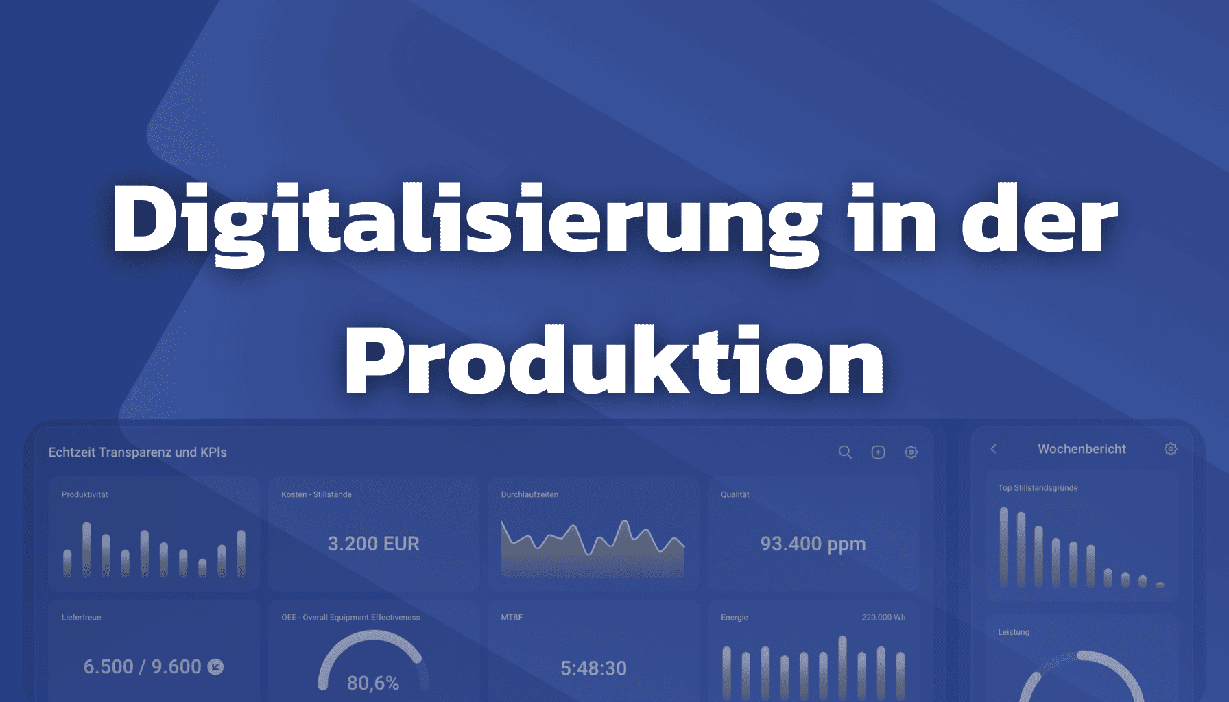 Digitalisierung in der Produktion