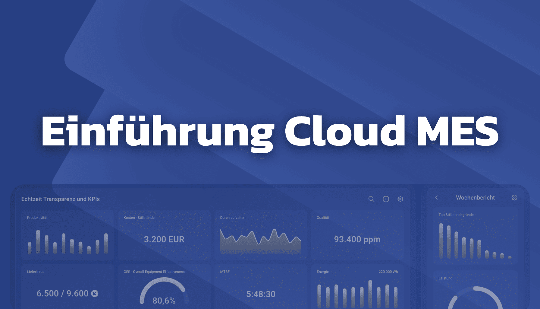 Einführung Cloud MES