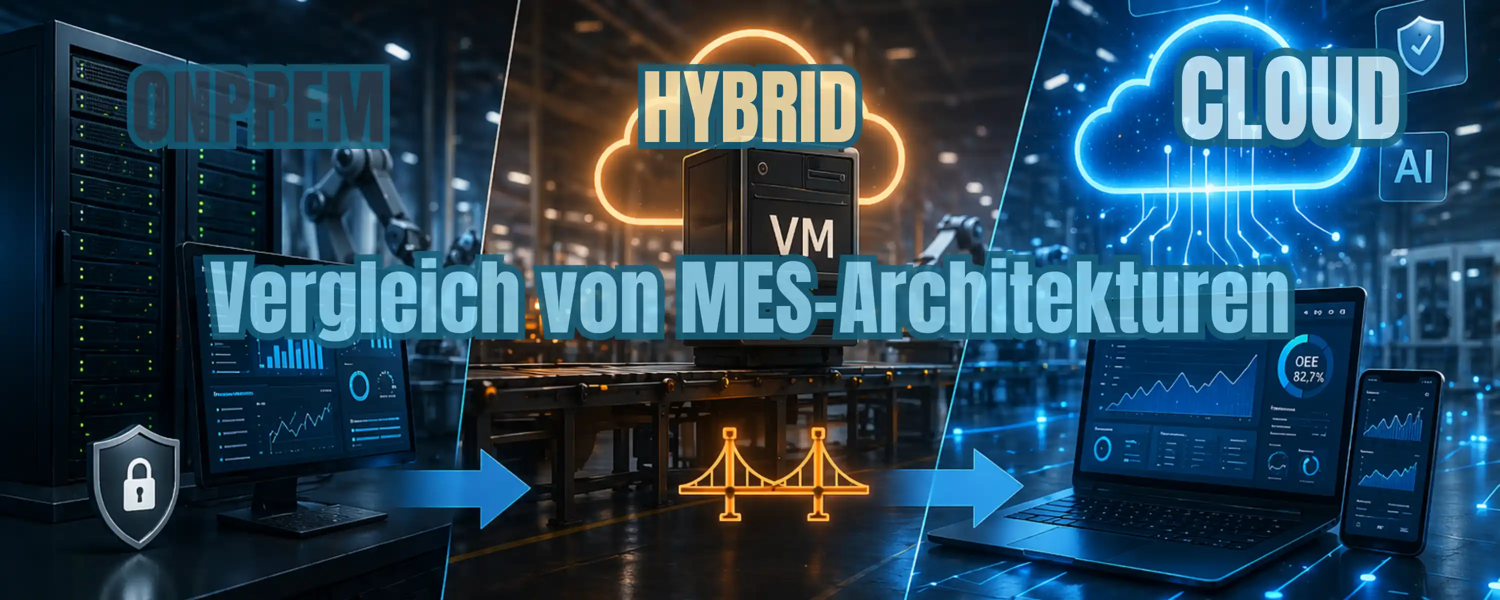 MES Architecture: On-Prem vs Cloud vs Hybrid