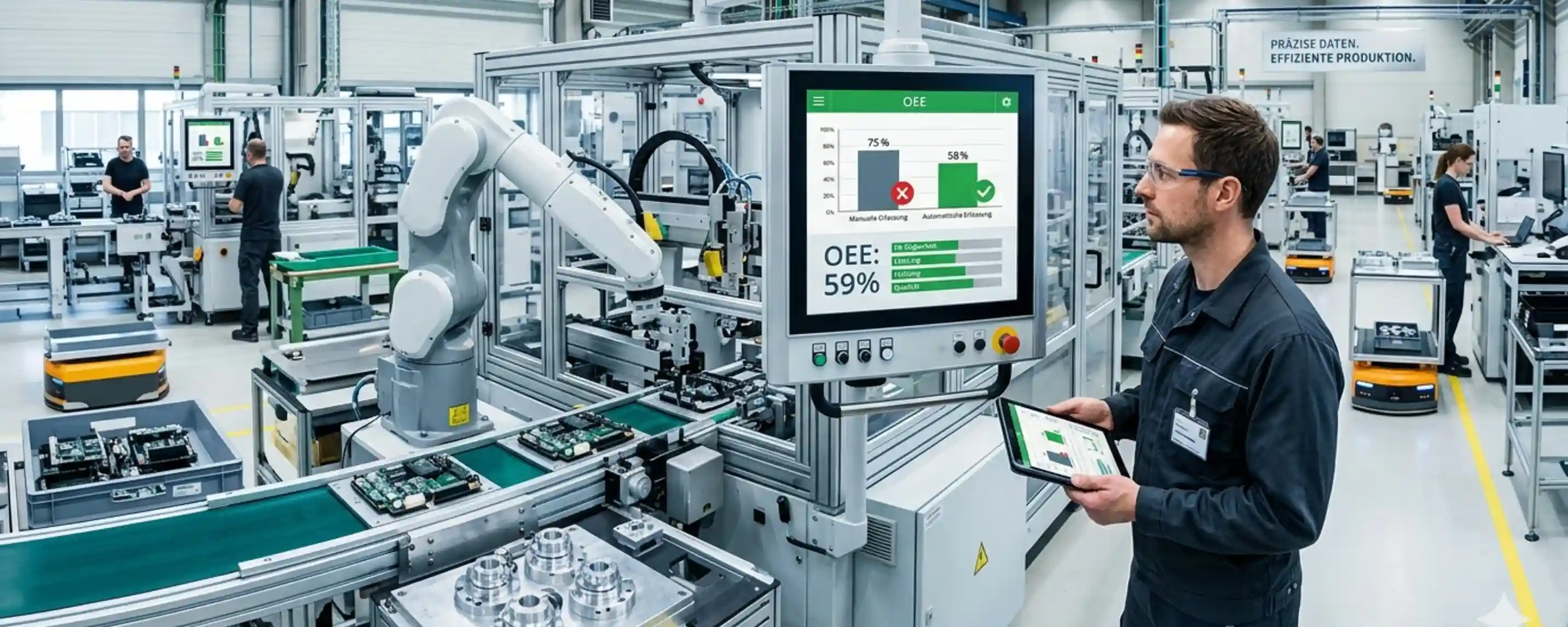 OEE-Benchmarks 2026: Realistische Zielwerte nach Branche & Fertigungstyp