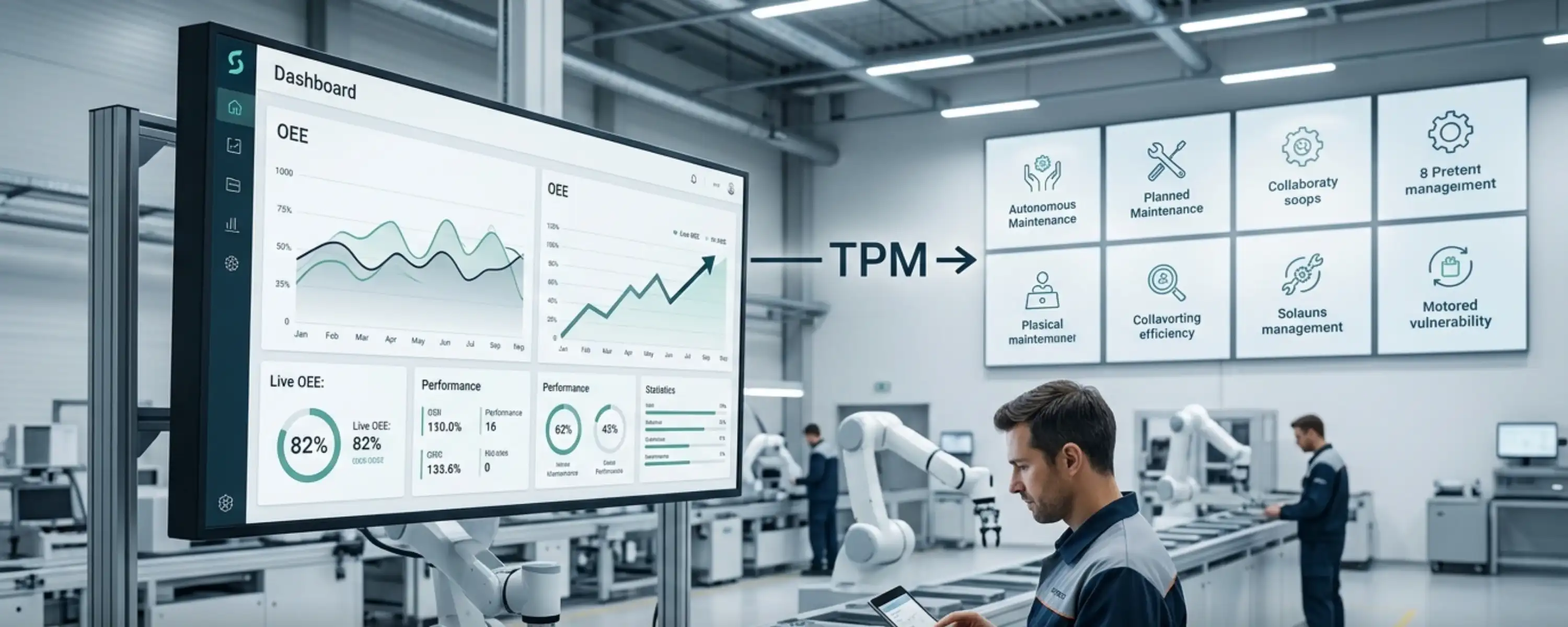 TPM and OEE: 8 Pillars That Improve Effectiveness