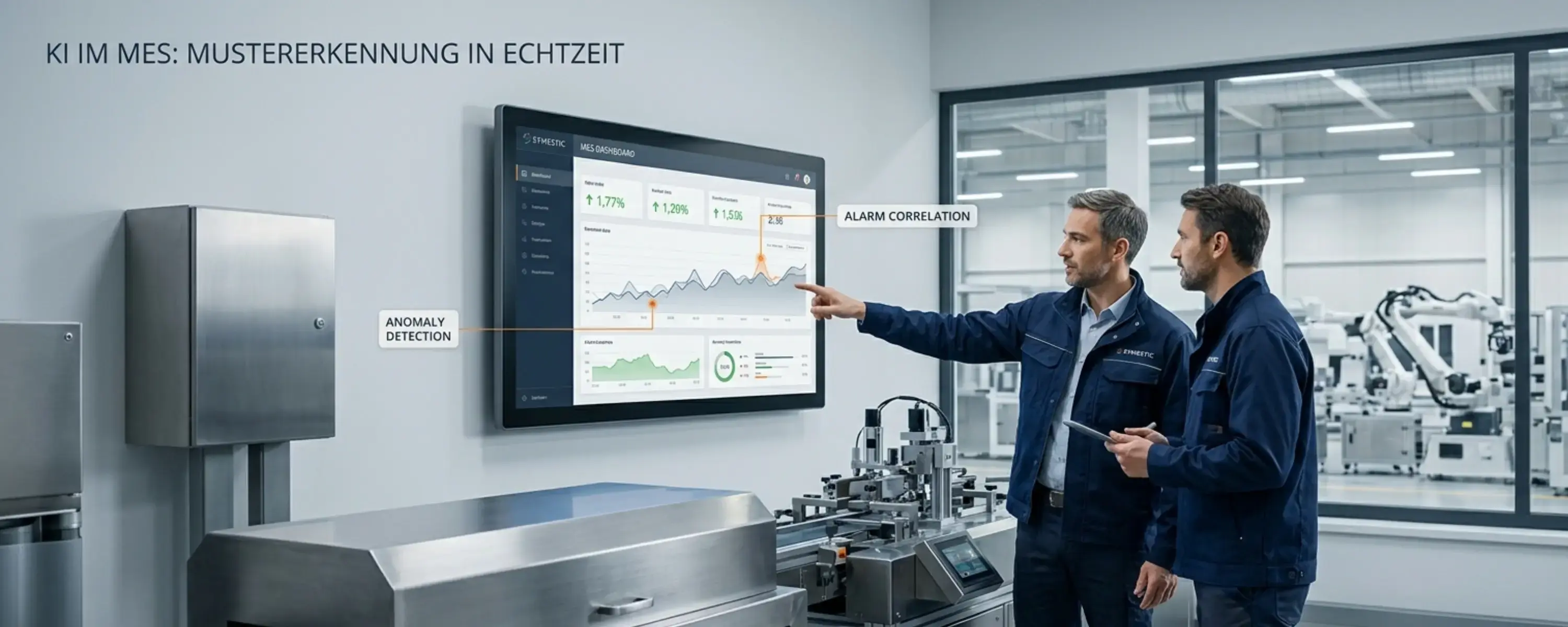 KI im MES: 4 Anwendungsfälle von Anomalieerkennung bis Predictive OEE