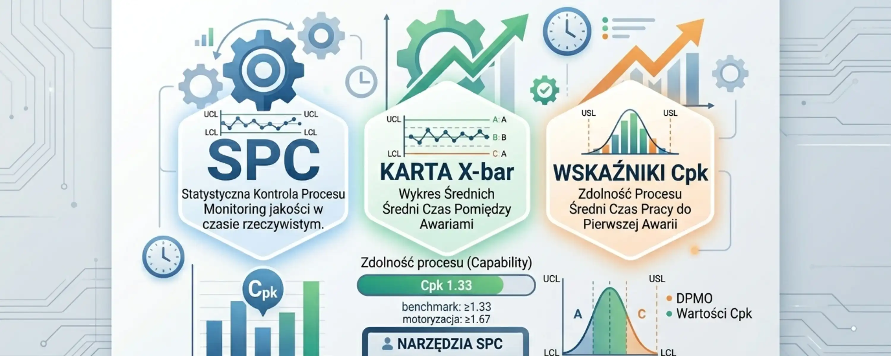 Statystyczna kontrola procesu (SPC) — karty kontrolne Shewharta