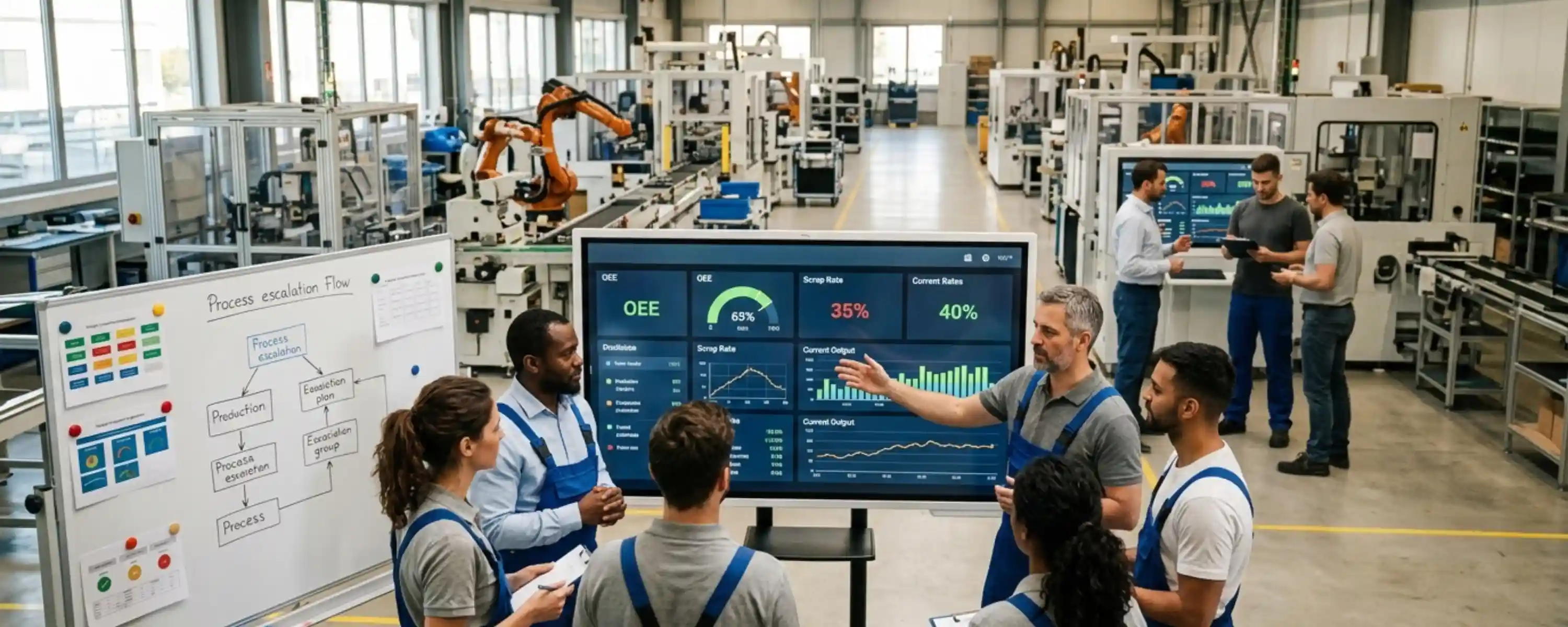 Shop Floor Management: 5 Pillars, Meeting Cascade & Implementation