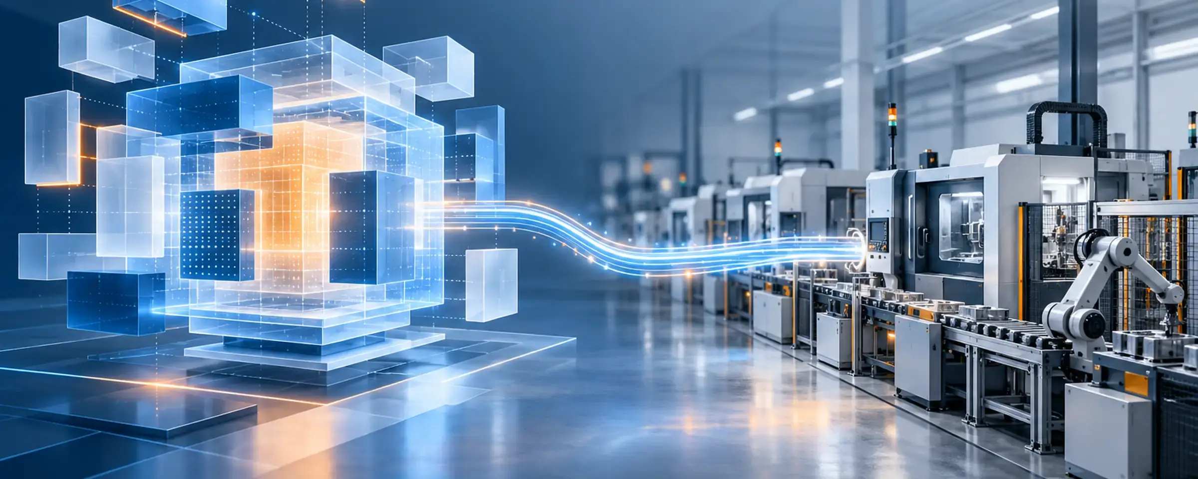 ERP-Datenkern im Umbau, daneben laufende Fertigung mit stabiler Datenverbindung